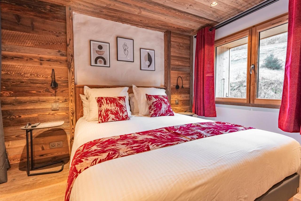 Chalet Charming B And B Les Gets Bagian luar foto