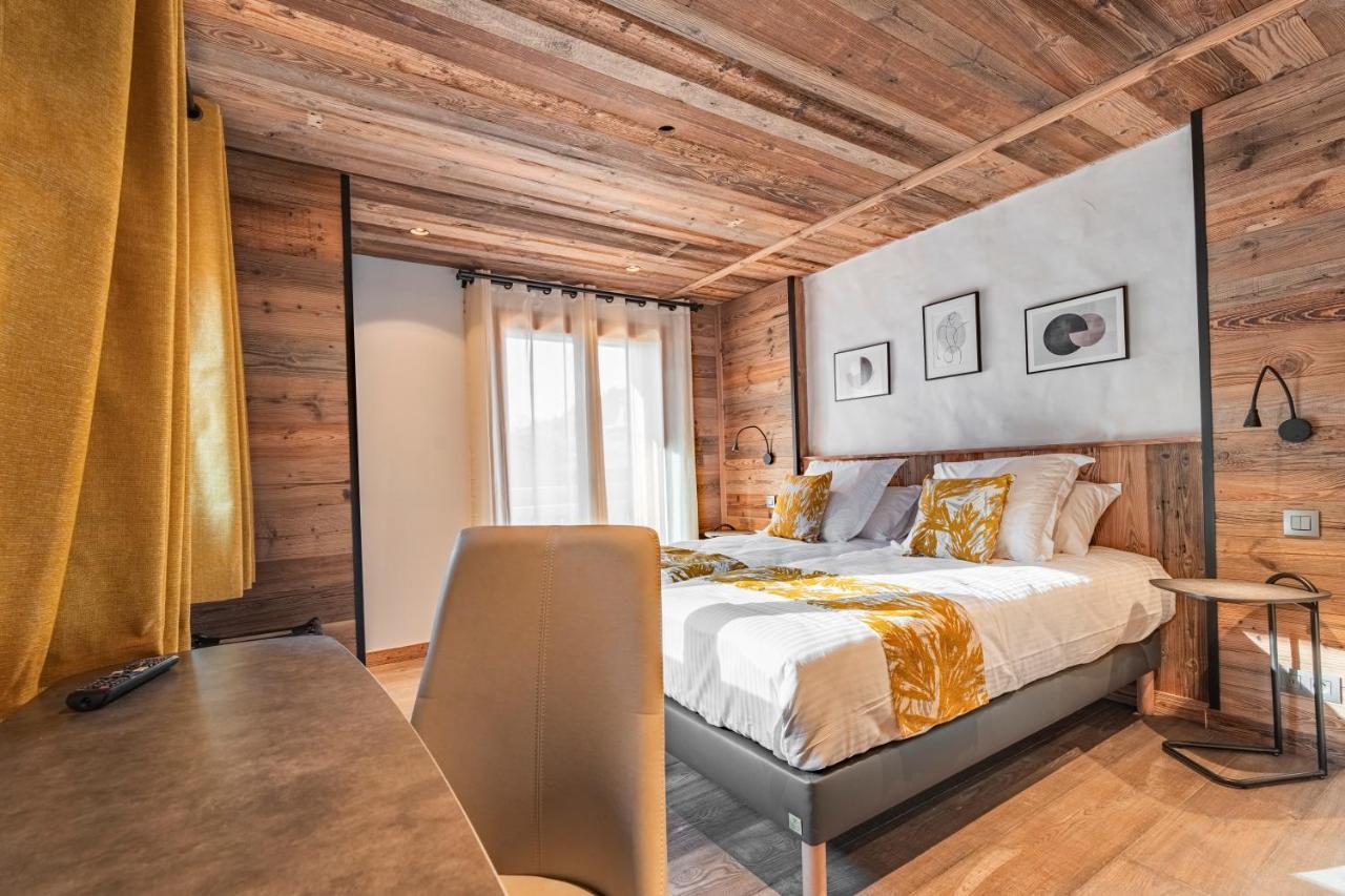 Chalet Charming B And B Les Gets Bagian luar foto