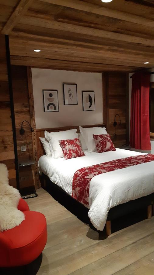 Chalet Charming B And B Les Gets Bagian luar foto