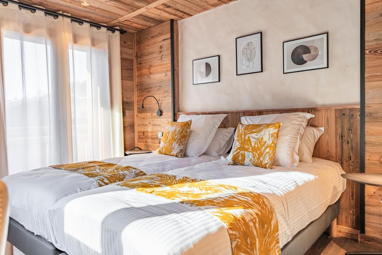 Chalet Charming B And B Les Gets Bagian luar foto
