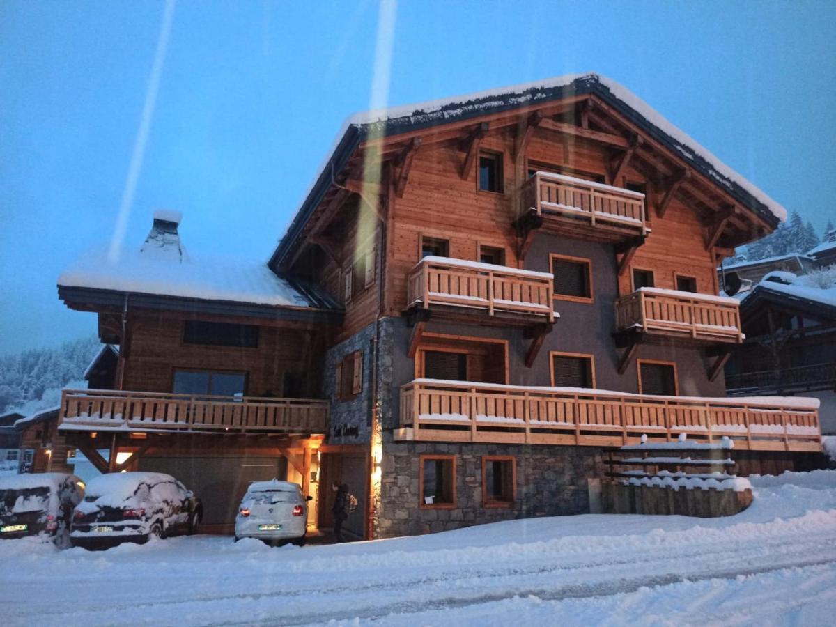 Chalet Charming B And B Les Gets Bagian luar foto