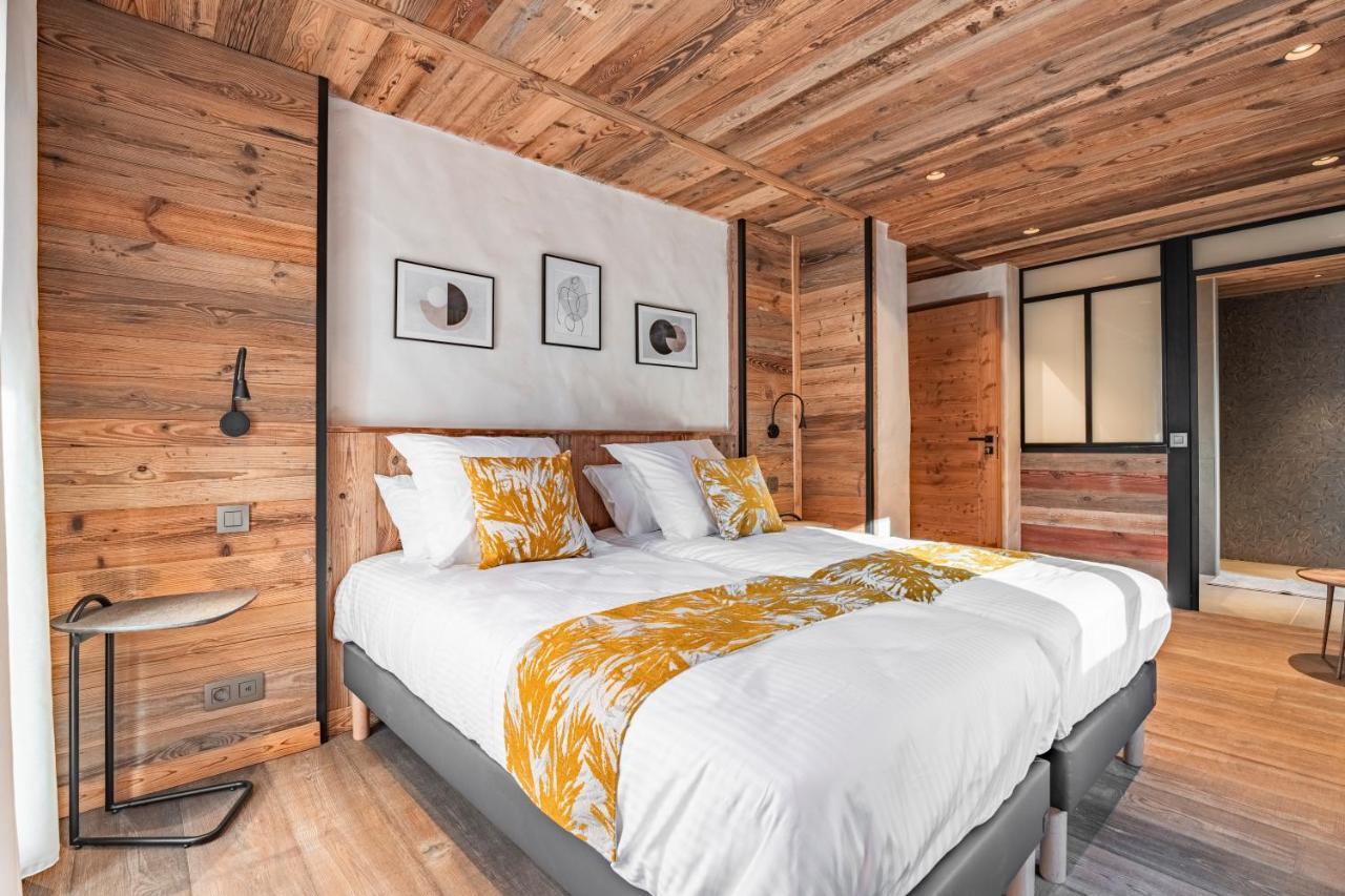 Chalet Charming B And B Les Gets Bagian luar foto