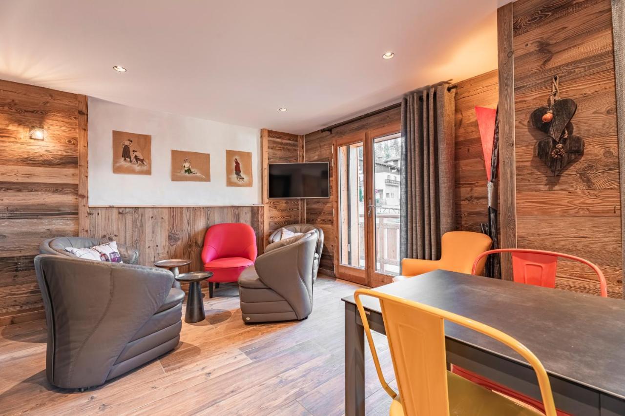 Chalet Charming B And B Les Gets Bagian luar foto