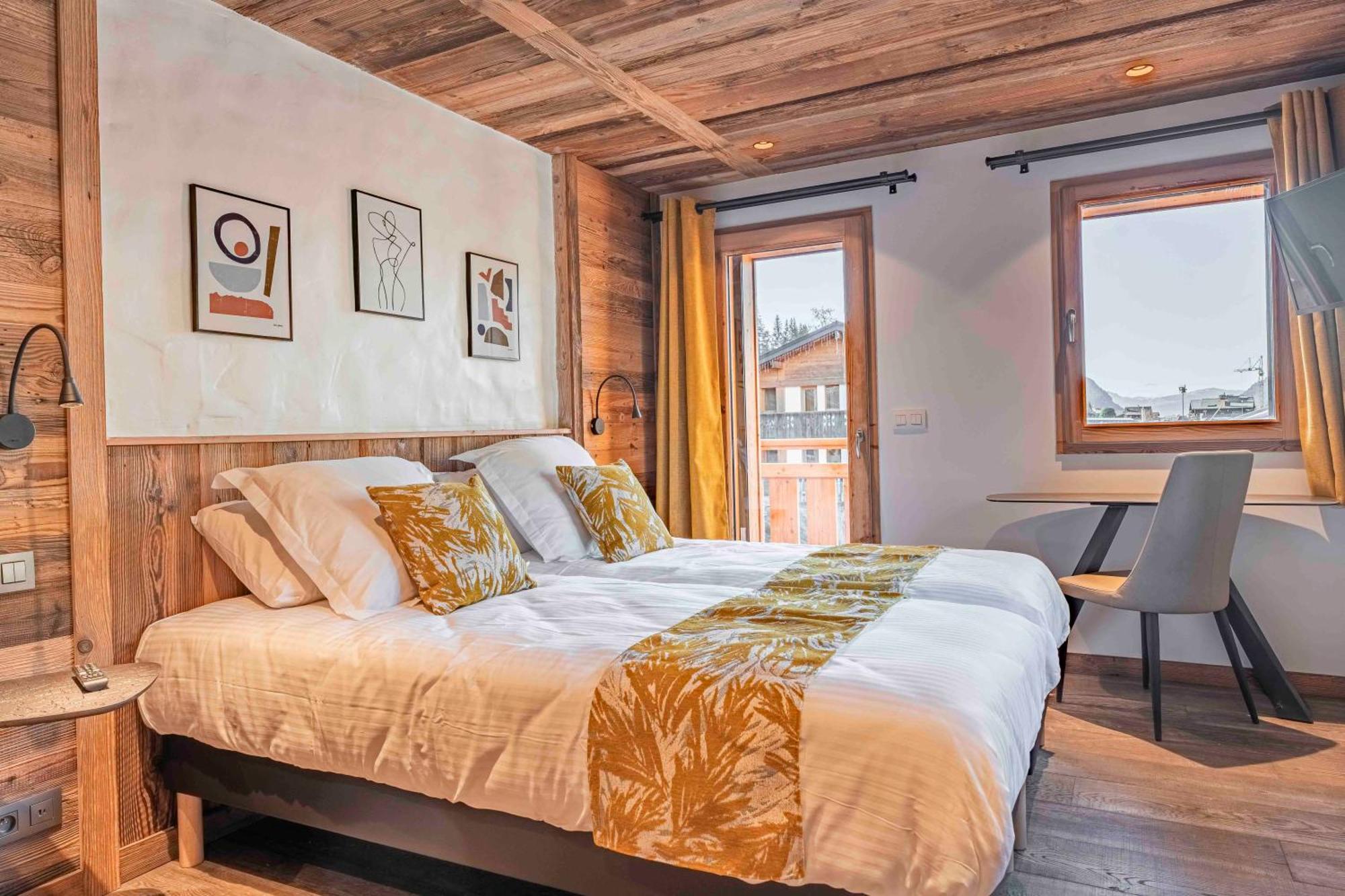 Chalet Charming B And B Les Gets Bagian luar foto