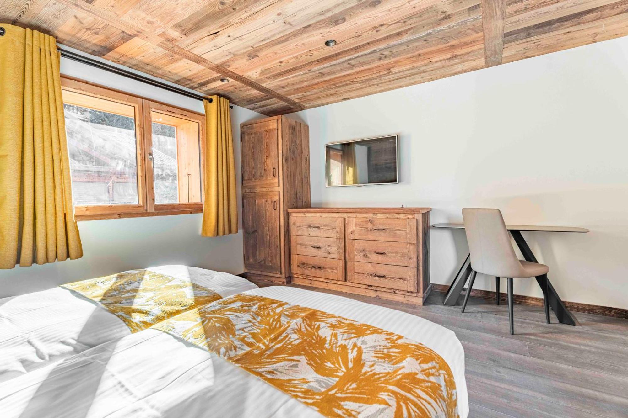 Chalet Charming B And B Les Gets Bagian luar foto