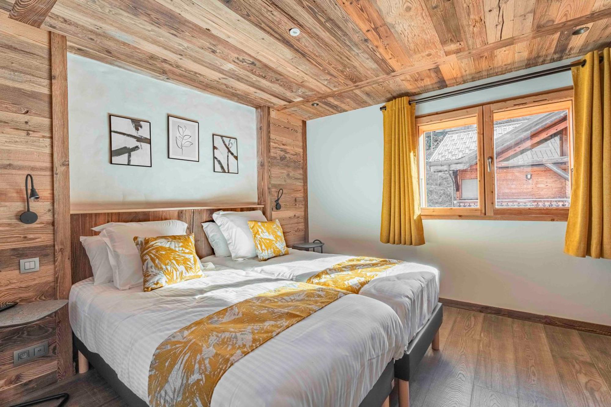 Chalet Charming B And B Les Gets Bagian luar foto