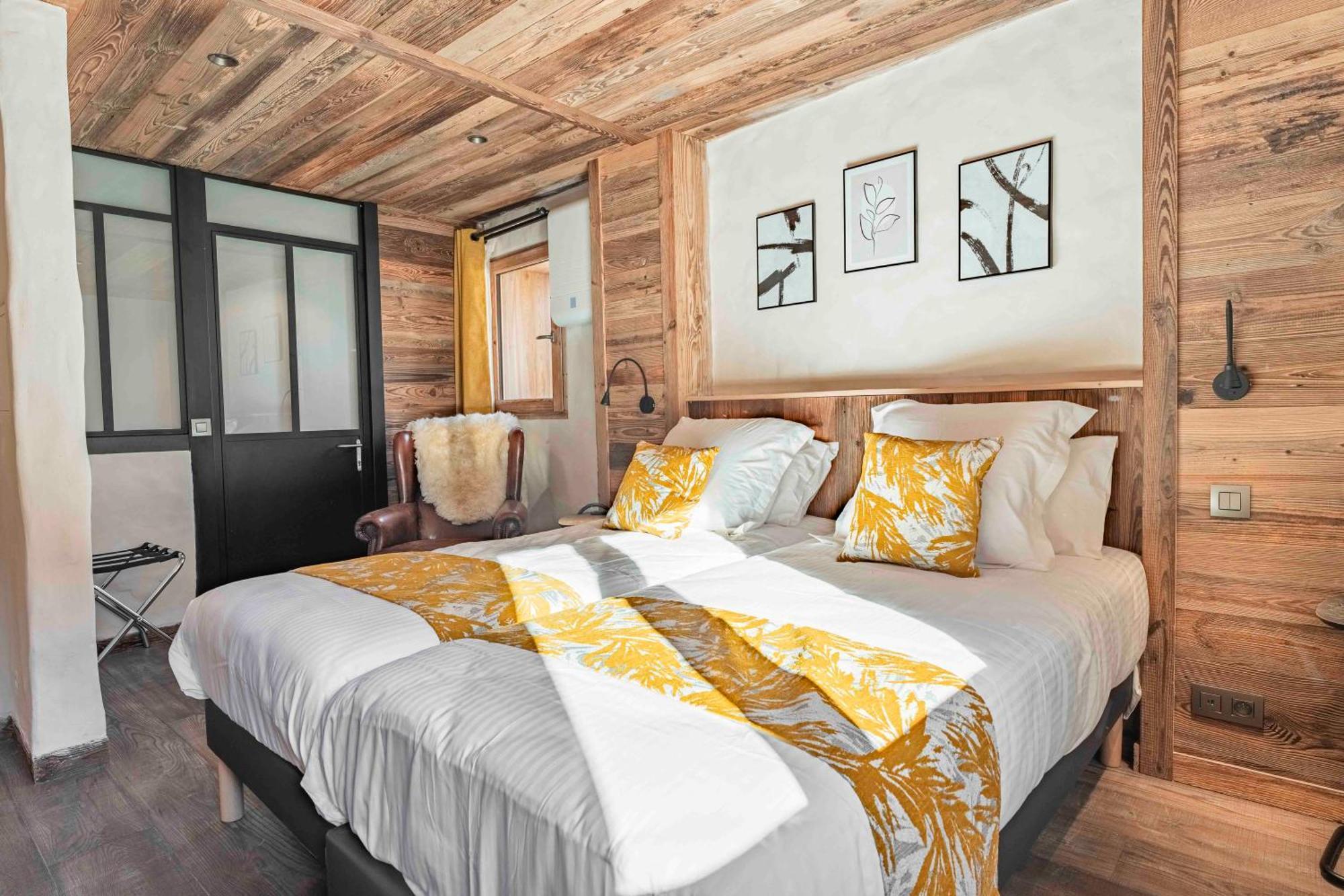 Chalet Charming B And B Les Gets Bagian luar foto